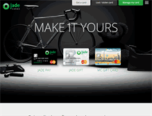 Tablet Screenshot of myjadecard.com